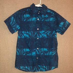 EUC PALMTREE BUTTONDOWN